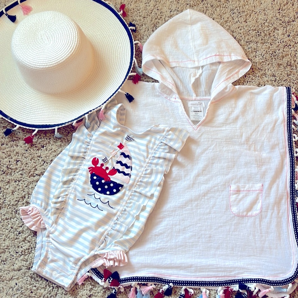 Mud Pie 3pc Swim Set